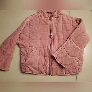 Black Tape Jacket in Pink Rose size M